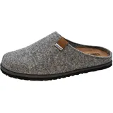 Fischer Markenschuh Fischer Herren Helge Hausschuh, Grau 45 EU