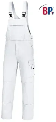 Latzhose 1482 60 weiß, Größe 44 - weiß - 44