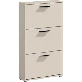 HBZ Sam Schuhkipper 59 x 103 x 17 cm beige / beige matt