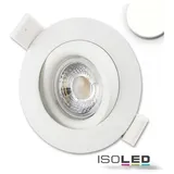 ISOLED LED Einbaustrahler, weiß 15W 45°, neutralweiß, dimmbar