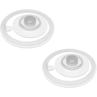 Sigg Gasket 2er Set für WMB ONE Top 2 Verschluss (One Size), Ersatzteil Trinkflasche, Dichtungsring für Auslaufsicheren Drehverschluss