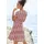 LASCANA Jerseykleid Sommerkleid Rot/Weiß 44