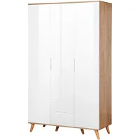 Andas Kleiderschrank »Lund Schlafzimmerschrank Bestseller im skandinavischem Design«, Garderobenschrank
