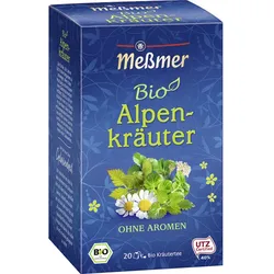 Meßmer Bio Tee Alpenkräuter 20ST 40G