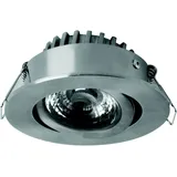 Megaman Einbaudownlight 1 rund silber