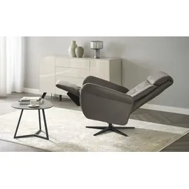 Wohnwert Funktionssessel Maxima Mikrofaser 78 x 113 x 93 cm Grau elektrisch