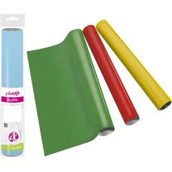 plottiX Wandtattoo-Folie 31.5 cm x 1 m lichtblau