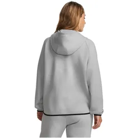 Under Armour Unstoppable Fleece Kapuzenjacke Damen 011 mod gray/black XL