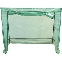 NATIV Stabiles Foliengewächshaus mit 2 Fenstern, Robustes Tomaten Gewächshaus, Tomatenhaus mit aufrollbarer Türe, Tomatendach 200 x 77 x 169 cm, Tomatengewächshaus aus grüner Gewächshausfolie