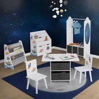 Joyz Kindermöbel Set multifunktional Kindersitzgruppe Kinderregal Kinderzimmer