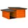 QLS Hundehütte Größe S 68 x 60 x 37 cm Holz Braun