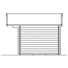 SKANHOLZ Narvik 1 3,00 x 2,50 m natur