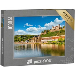 puzzleYOU Puzzle Puzzle 1000 Teile XXL „Festung Marienberg am Main in Würzburg, Bayern“, 1000 Puzzleteile, puzzleYOU-Kollektionen Würzburg