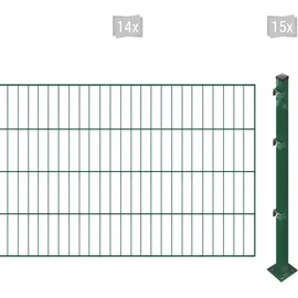 Arvotec Einstabmattenzaun 2 m x 80 cm Grün/Kunststoff