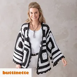 Häkelanleitung - Jacke aus Woll Butt Versailles