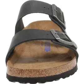 Birkenstock Arizona Weichbettung Naturleder geölt schwarz 46