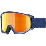 Uvex Athletic CV Skibrille (Größe One Size, blau)