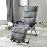 Cooalinar Sitzauflagen GartenmöBel FüR Liegestuh,Hochlehner Polsterauflage Hochlehner Auflagen,Dicke Schaukelstuhl Sitzauflage,Abnehmbar,Waschbar,FüR BüRostuhl Indoor Outdoor Patio