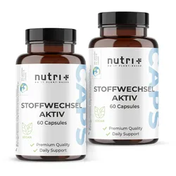 nutri+ Stoffwechsel Aktiv Kapseln 120 St
