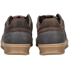 BULLBOXER Sneaker Low Schwarz/Braun Herren 45