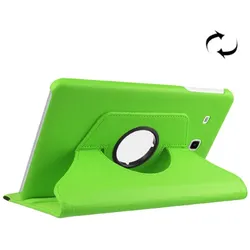 Tablet Tasche für Samsung Galaxy Tab E 9.6 Leder Schutz Hülle 360 ° Case Grün