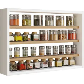 VCM Hängeregal Esaldi 60 x 10 x 40 cm Weiß