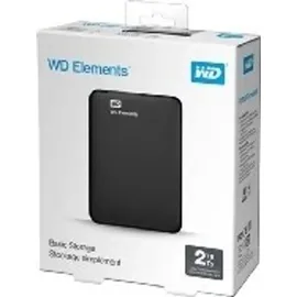 Western Digital Elements Portable 2 TB USB 3.0 WDBU6Y0020BBK-WESN