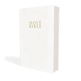 Zondervan Niv, Gift and Award Bible, Leather-Look, White, Red Letter, Comfort Print