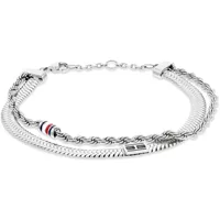 Tommy Hilfiger LAYERED SET Silber 2780981 Größe 18