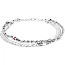 Tommy Hilfiger LAYERED SET Silber 2780981 Größe 18