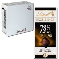 (40,91€/1kg) Lindt Excellence 78 % Edelbitter, 20 Tafeln je 100g