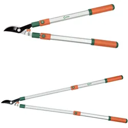 Teleskop Astschere, Baumschere, Strauchschere 66 - 100 cm, Schnitt bis 30mm