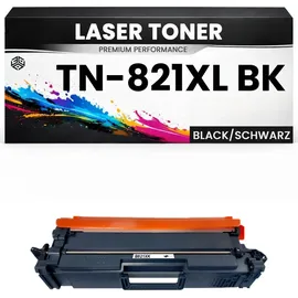 3dplady Kompatibel zu Brother TN-821XL Schwarz