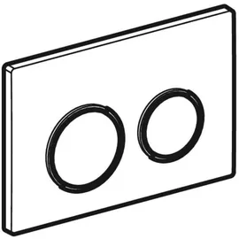 Geberit Omega20 Betätigungsplatte, für 2-Mengen-Spülung 115085141,