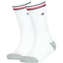 Tommy Hilfiger Kinder Socken im Pack - ICONIC SPORTS, Vorteilspack, Frottee-Sohle, 27-42 Weiß 31-34