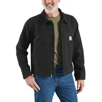 CARHARTT Duck Detroit Rugged Flex Detroit, Textiljacke - Schwarz