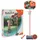 vidaXL Basketballkorb Tragbares Basketball Spiel-Set Verstellbar 109-141 cm Rot/Weiß