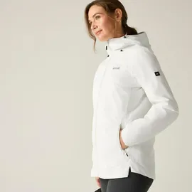 Regatta Hamara IV Outdoorjacke Wasserdicht mit Kapuze in Weiß - 46