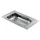 KWC Babybadewanne, CAMPUS, Edelstahl, 915x550x150 mm, Einlegemontage,