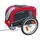 nobby® Fahrradanhänger Senlima rot/schwarz