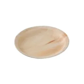 Greenbox BIOZOYG Palmware Hochwertiges Palmblattgeschirr I 200 Stück Palmblatt Teller rund Ø 25 cm I Bio Einweggeschirr biologisch abbaubar Partygeschirr Einmalgeschirr Wegwerfgeschirr