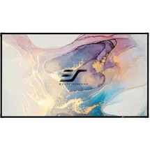 Elite Screens DayWalker Edge Free - rahmen Leinwand, Schwarz, Grau