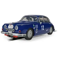 SCALEXTRIC Jaguar MK2 - Grant Williams Racing Slotcar, Blau