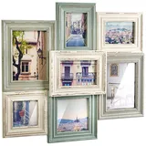 Kobolo Bilderrahmen Collage PASTELL7 in Grün | Gr.: onesize