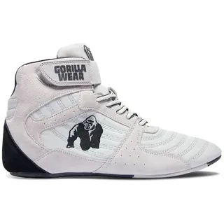 Gorilla Wear Perry High Tops Pro - weiß - Bodybuilding und Fitness Schuhe für Damen und Herren, 36