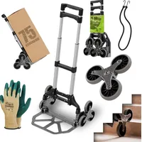 Tronitechnik TroniTechnik® Sackkarre Handkarre klappbar, Transportkarre bis 75kg, Klappwagen