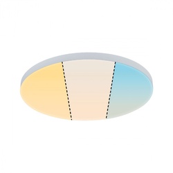 Paulmann 79893 LED Panel Velora rund 400mm White Switch Weiß