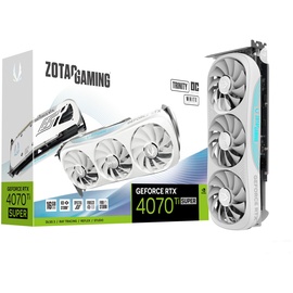 Zotac RTX 4070 Ti SUPER Trinity OC White Edition 16 GB GDDR6X ZT-D40730Q-10P