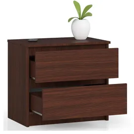 Akord Nachtschrank Akord 60 x 60 x 55 cm Wenge