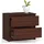 Akord Nachtschrank Akord 60 x 60 x 55 cm Wenge